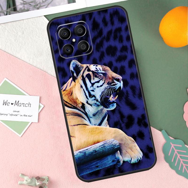 Чехол с принтом тигра, леопарда, пантеры Для Honor X8b X9b X9c X9a X8a X8 X9 50 70 90 Lite Honor 200 Lite Magic 7 5 6 Pro Чехол
