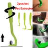 3Pcs/Set Twist Hook Flea Remover Hook Dogs Pets Accessories Pet Cat Supplies Home for Tick Remover Tool