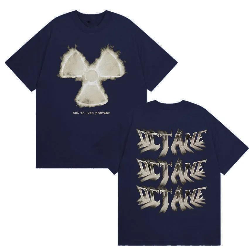 Rapper Don Toliver Octane Album 2026 Merch T Shirt Unisex Gothic Vintage Cotton T-shirts Hip Hop Loose Clothing T-shirt