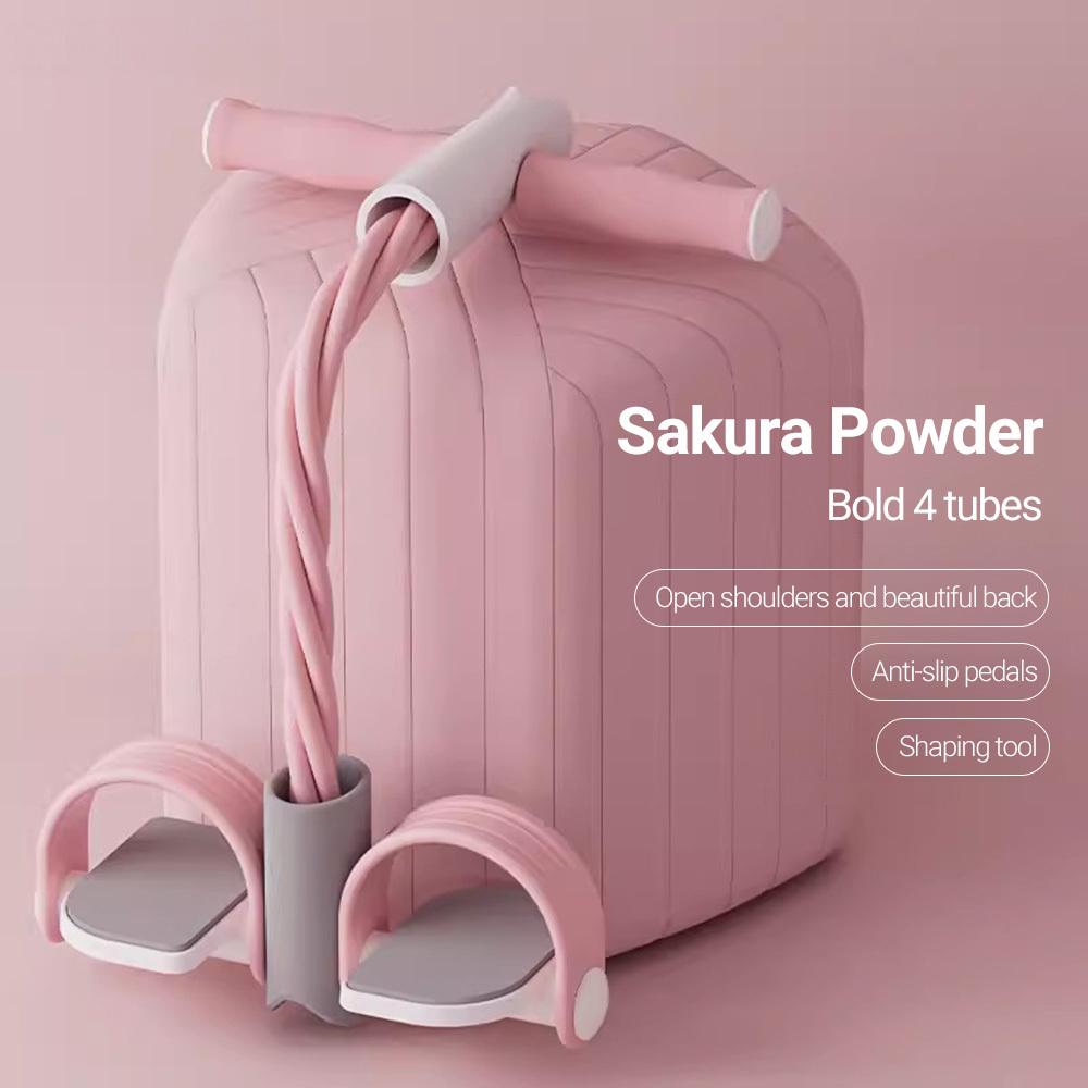 Multi 6 Tube Elastic Pedal Function Tension Rope Bands Фитнес Sit Ups Упражнения Эластичная лента Домашние ленты сопротивления
