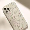 Прозрачный чехол с цветочным принтом, защитой от падений, для iPhone 14-17 Pro Max