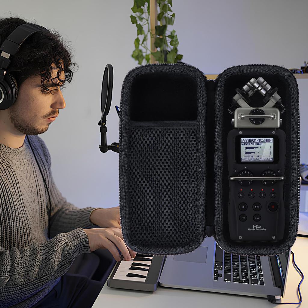 Кейс для хранения Lebakort, совместимый с портативным рекордером Zoom H5