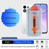 Закаленное стекло Honor X7e Plus с защитой от подглядывания: Взрывозащищенная шелковая защитная пленка с камерой без пыли для HD-четкости