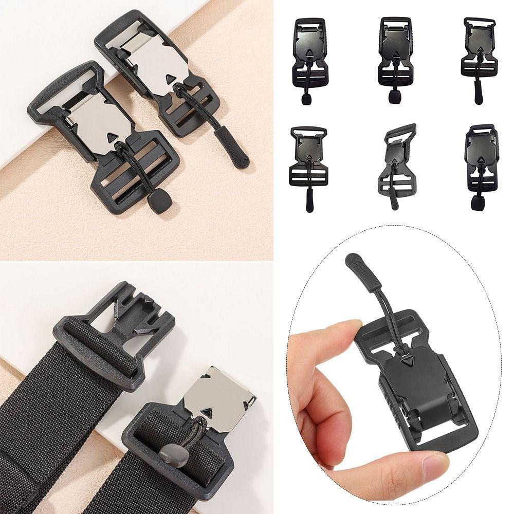 20/25/32/38mm Quick Release Buckle Black Molle Backpack Parts Garment Accessories for Men