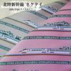 Милый галстук с персонажем Хокурику Синкансэн [Магазин Сикисай] «Галстук-поезд» (сторона серая)