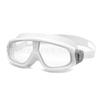Large-frame swimming goggles for adults, waterproof and anti-fog, electroplated high-definition, comfortable protective goggles