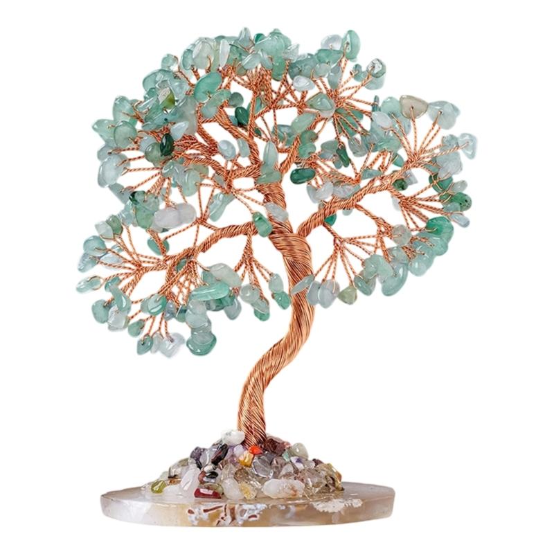 Elegant Crystal Lucky Tree Decoration To Attract Wealth and Positive Energy for Desks and Living Room