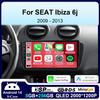 Android 14 Car Radio Carplay для Seat Ibiza 6J IV 4 2008 - 2015 GPS-навигация Авто Мультимедийный Плеер Стерео 5G Wifi Видео
