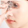 Wide-Angle Partial Eyelash Curler Portable One-Clip Curling Comb Tooth Lashes Curler Easy To Operate Styling Enlarge Eyes Tool