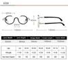 Vision Care Presbyopic Eyeglass Round Frame Anti-Blue Light Glasses  Women Men
