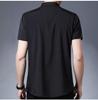 Men's Summer Solid Color Short-Sleeve Turn-Down Collar Shirt - Casual and Workwear Top