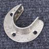 2PCS with Screws Flange Seat Thick Closet Rod Brackets Durable Furniture Hanger Rail