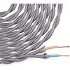 Electrical Cables - EDM - Braided Decorated - Grey - Interior - Multiconductor