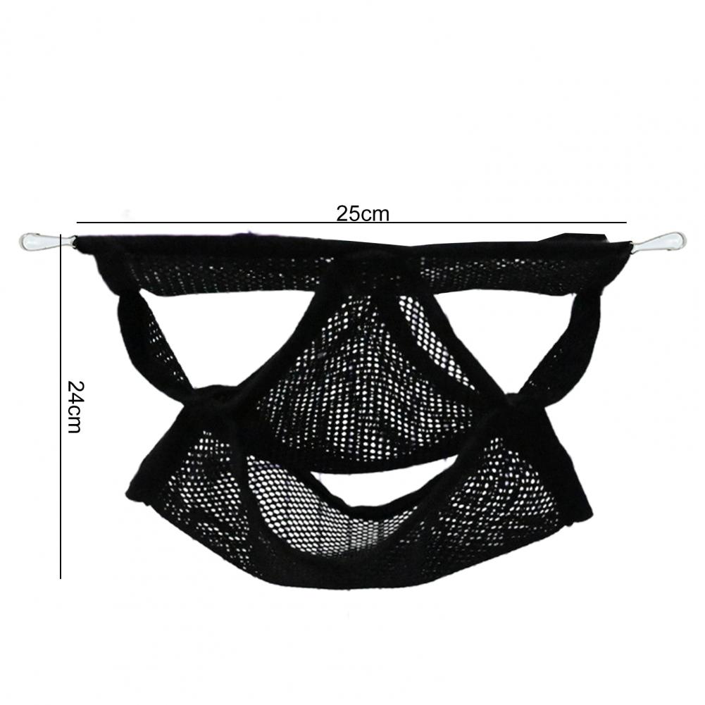 Гамак-качель для хомяка, дышащая сетка, подведная кровать, летняя кровать для сна и отдыха мелких животных, аксессуары для клетки