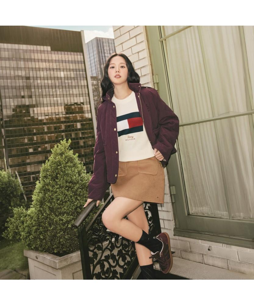TOMMY HILFIGER Quilted Hoodie Jacket (T22G7Pjc060Wt1Xih)