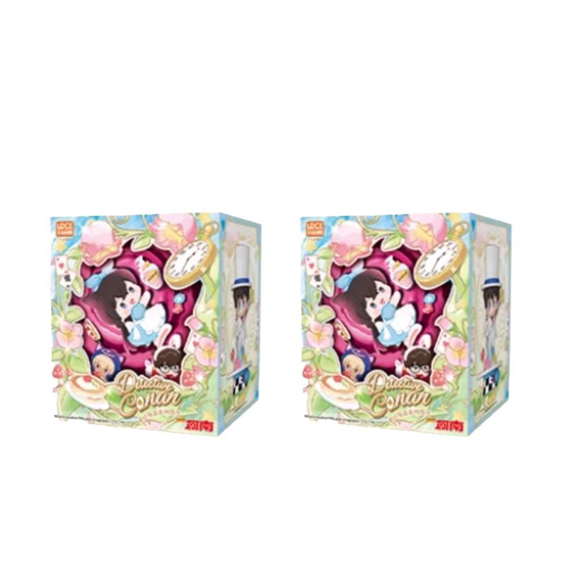 Hot Detective Conan Fairy Tale Journey Series Figure Blind Box Cute Mini Doll Desktop Decoration Ornament Collectible Toy