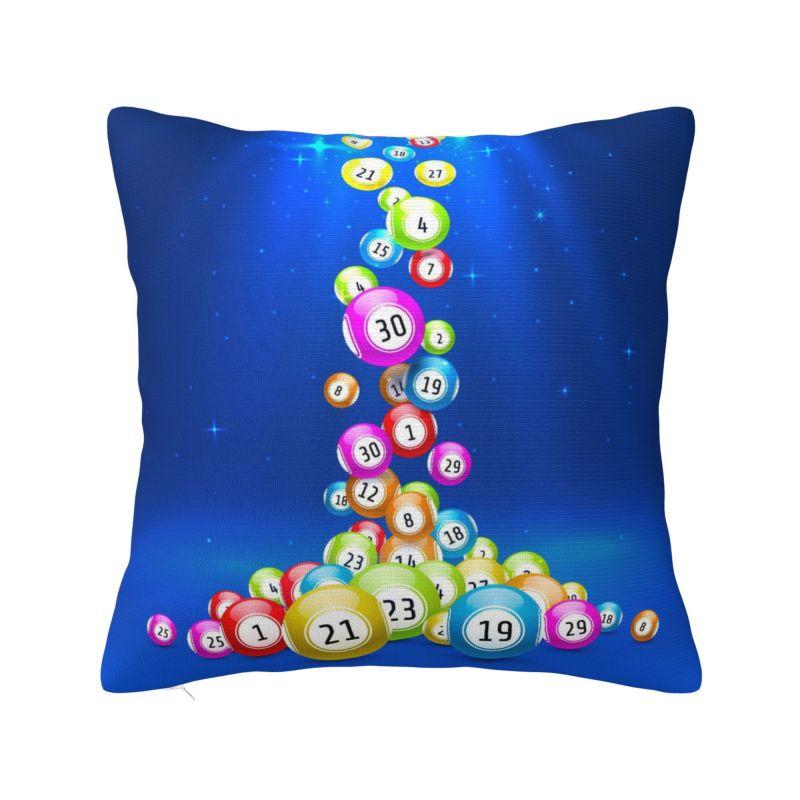 Nordic Hot Game Bingo Cushion Cover cm Velvet Throw Pillow Case for Living Room Bedding Sofa Pillowslip