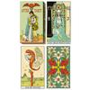 [A1290] - Creative Tarot 'After Tarot' Green - 12x7x3 Cm