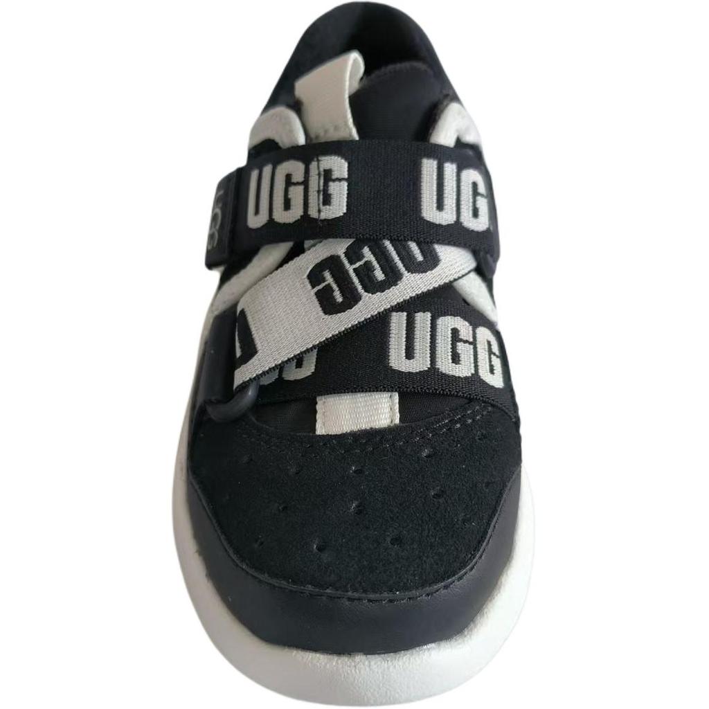 UGG Кеды Cloudlet Удобные Универсальные Модные Тренировочные Кроссовки Детские Кеды Черно-Белые 1107979T-BWHT