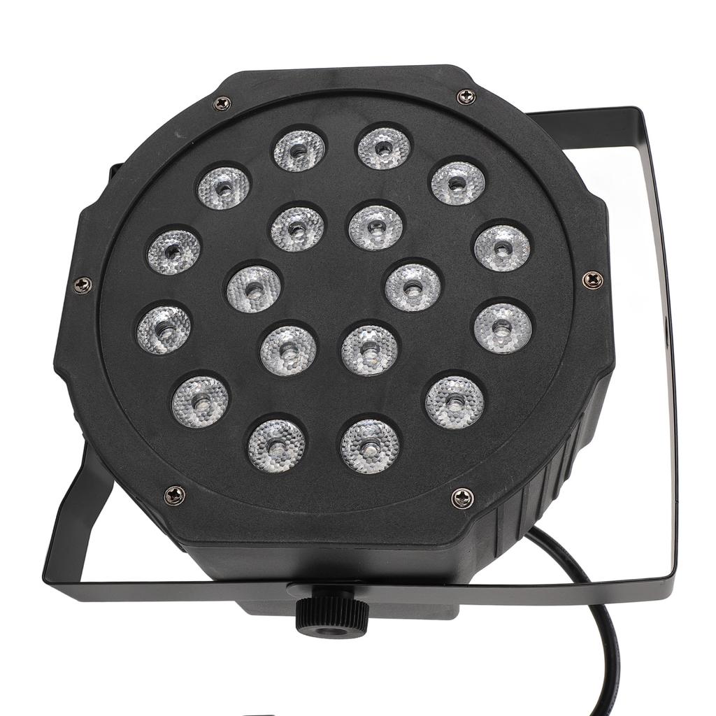 Светодиодный сценический свет 18 X 1 Вт, звуковая активация, управление DMX 512, RGB, Par Can Light для вечеринки, свадьбы, клуба
