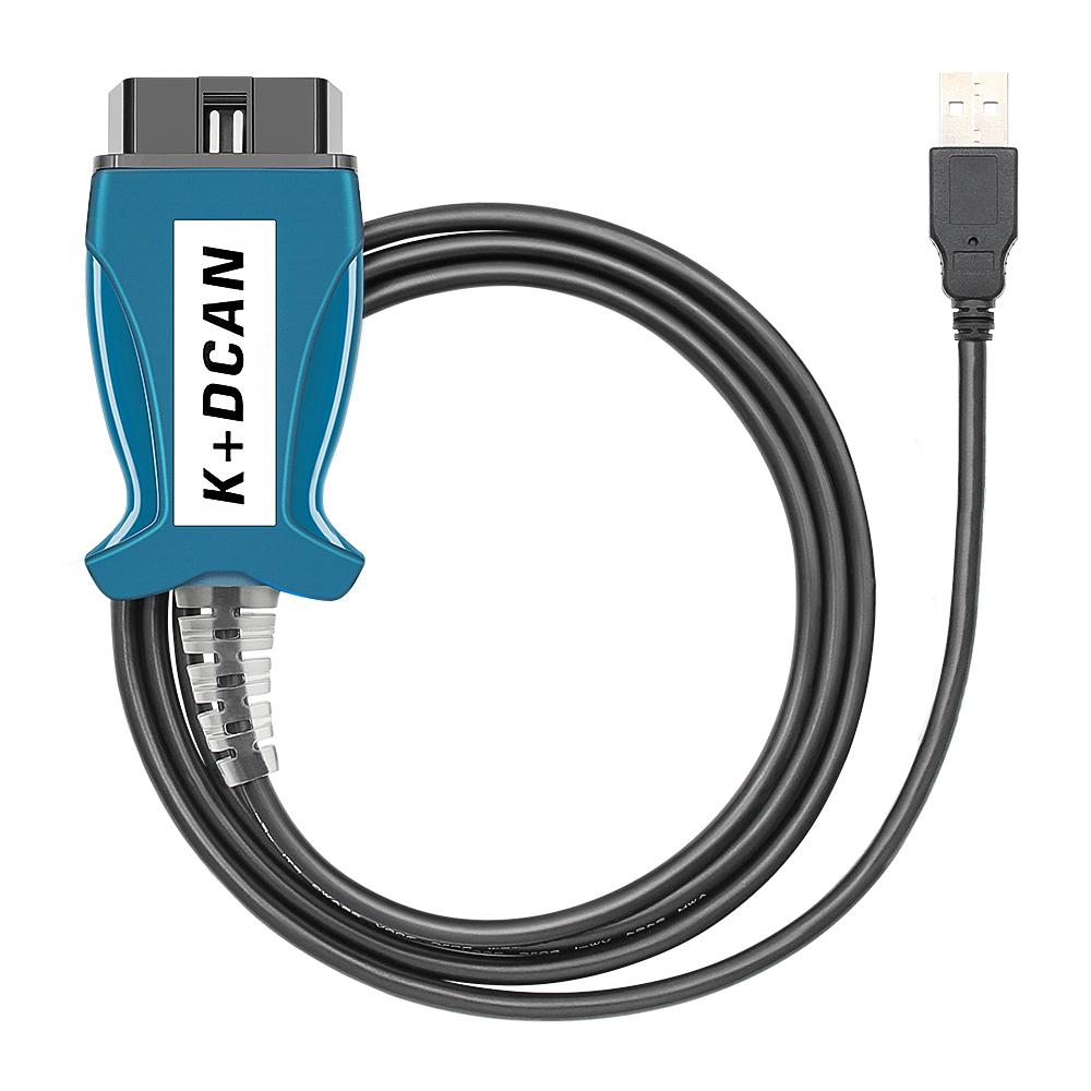 For K+DCAN FTDI 9241A With Switch K DCAN OBD 2 OBD2 Interface OBDII Car Diagnostic Auto Tools K-line K line For Inpa Cable