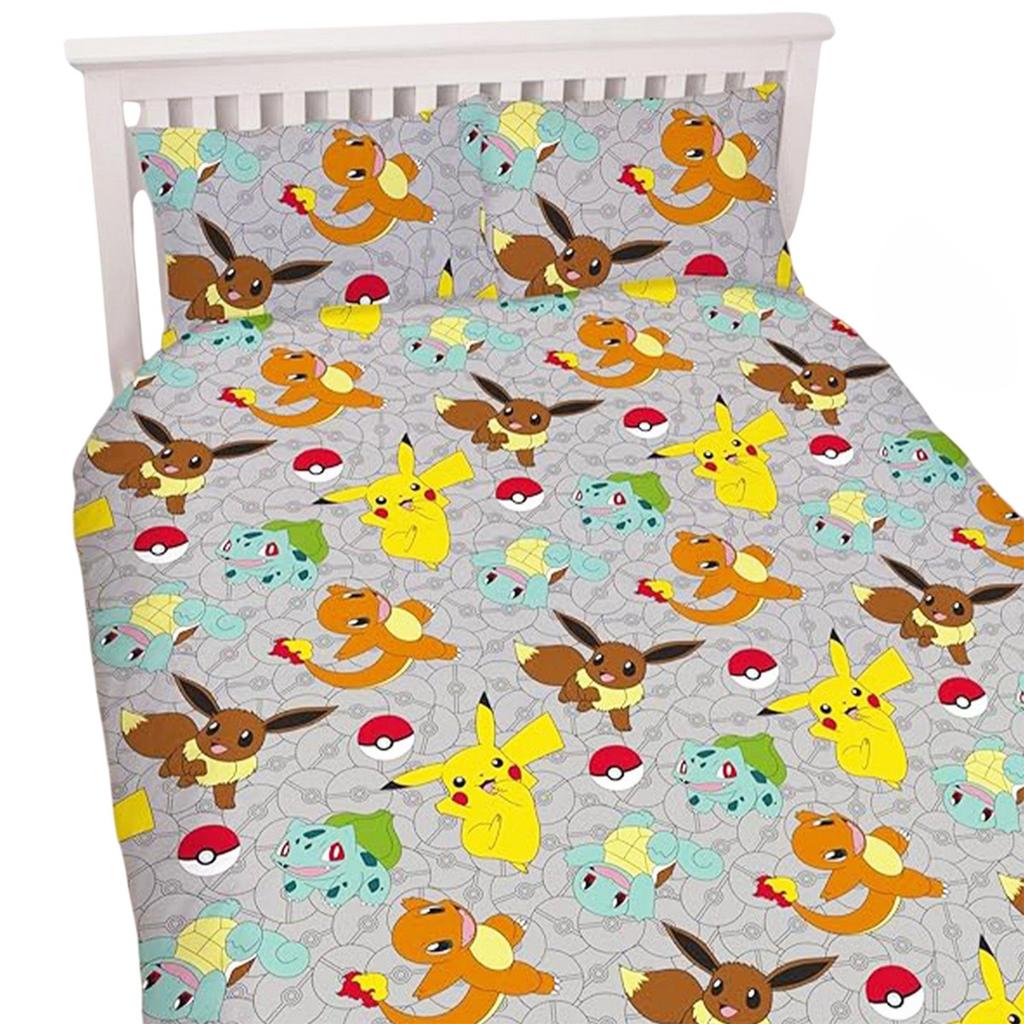 Pokemon Repeat Print Reversible Duvet Set