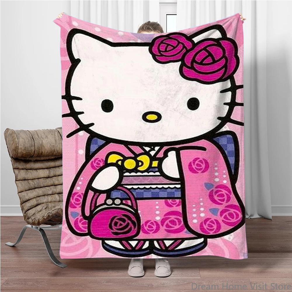 Дисней Лило и Стич Супер Марио Пикачу Мягкий Пушистый Плед Фланелевое Одеяло Детское Взрослое Диван Перерыв Кровать Одеяло Покрывало Путешествия Подарки