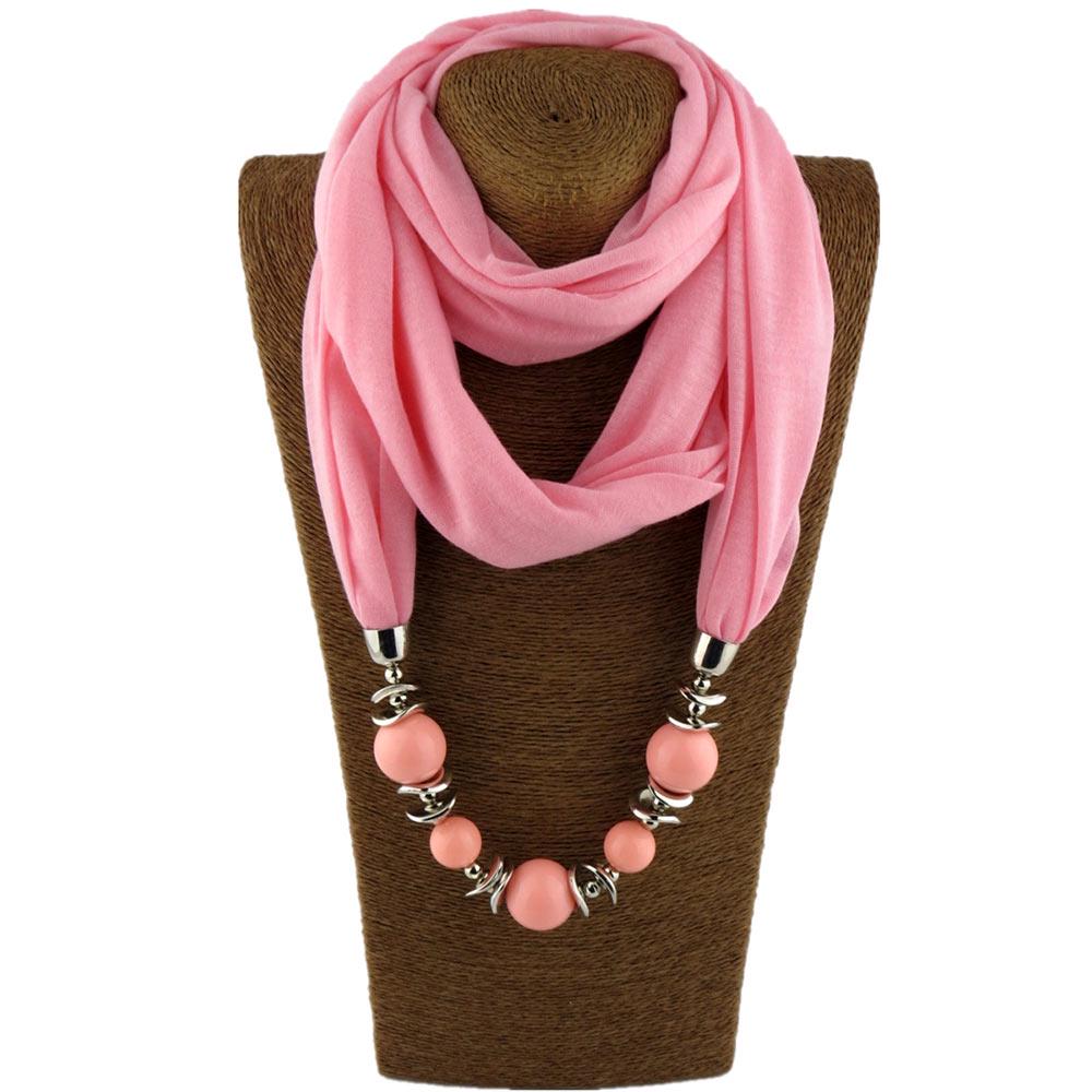 9 Цветов Этнический Уникальный Шарф Ожерелья Смола Кулон Шейный Платок Заявление Женщины Богемия Ожерелье