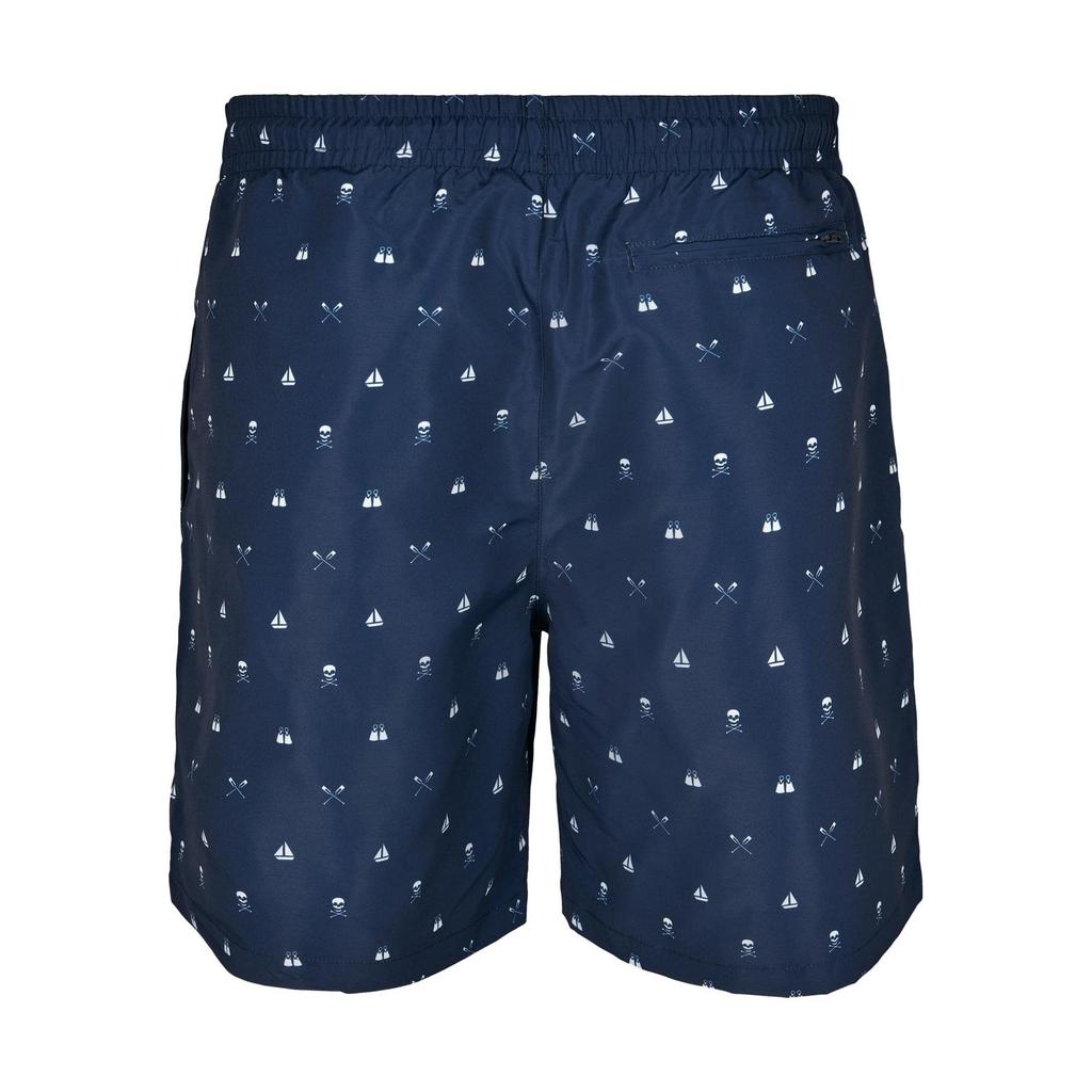 Urban Classics Mens Patterned Swim Shorts