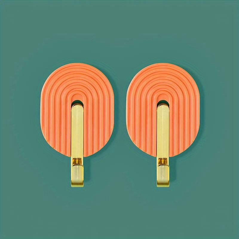 4шт настенный пластиковый самоклеящийся крючок многофункциональный вешалка для полотенец для ванной комнаты кухонный сильный наноклеевой крючок для задней двери сумка вешалка для шляп