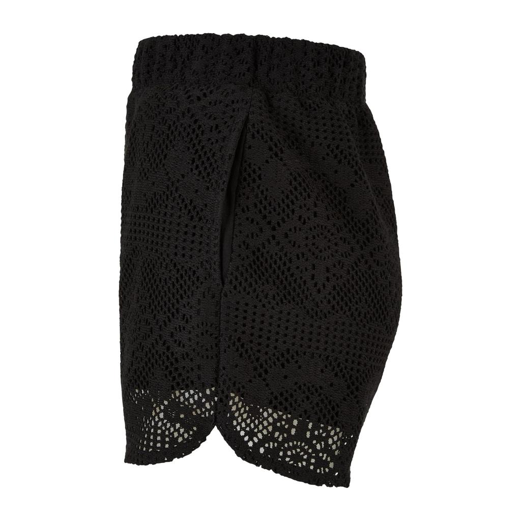 Urban Classics Womens/Ladies Lace Crochet Resort Shorts