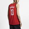 Nike Джерси NBA Earned Edition Swingman, Джеймс Харден # 13, мужские майки Houston Rockets красные BQ1161-658
