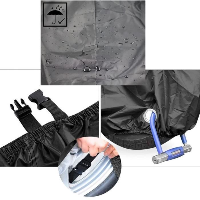 Protective Cover - Black - Scooter - Waterproof - Anti-UV - 190T Polyester