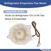 Тихий мотор вентилятора испарителя холодильника для EAU64824806 Запасная часть для морозильной камеры Аксессуары для мотора вентилятора конденсатора холодильника