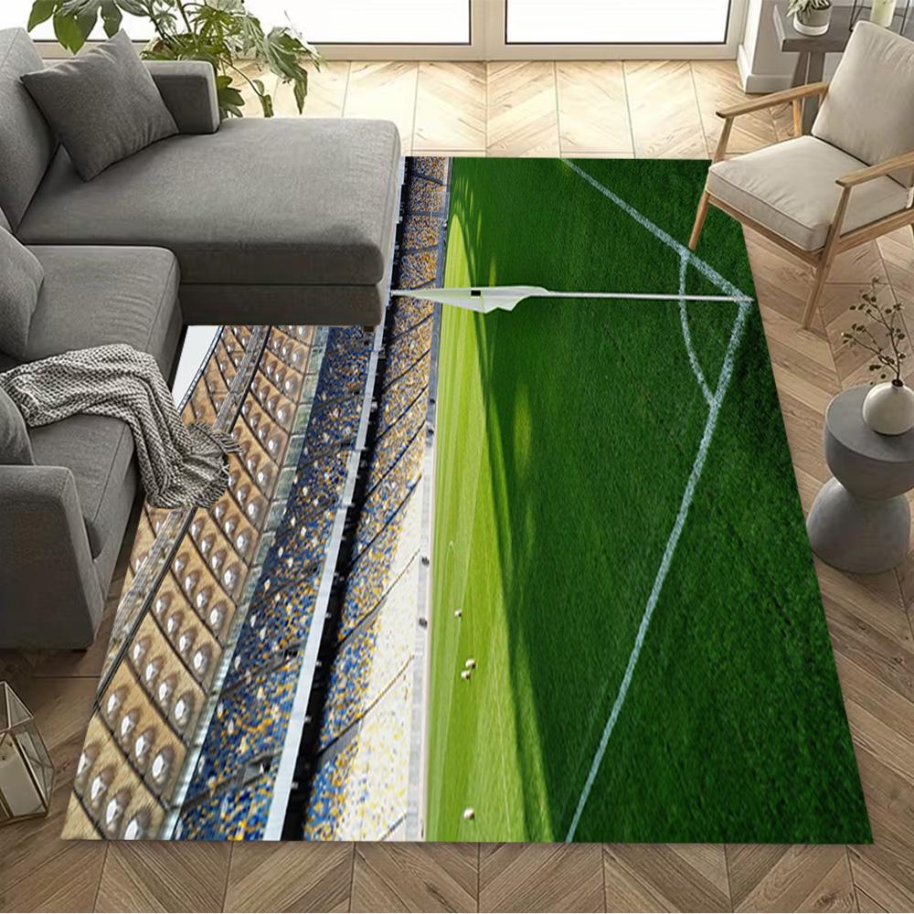 Football Match Action Floor Mat Design for Decorate room Dining Room Entryway Hallway Anti-slip Rug Office home decor Wedding Party Gift