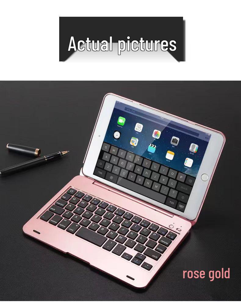 Мини-чехол-клавиатура Bluetooth для iPad 4/5/6 - Портативная беспроводная защита
