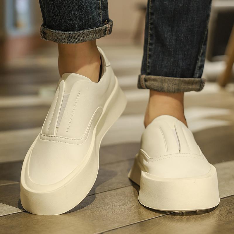 Модные классические белые кроссовки для мужчин, удобные кожаные кроссовки, обувь для скейтбординга, мужские кроссовки, балетки, мужские мокасины
