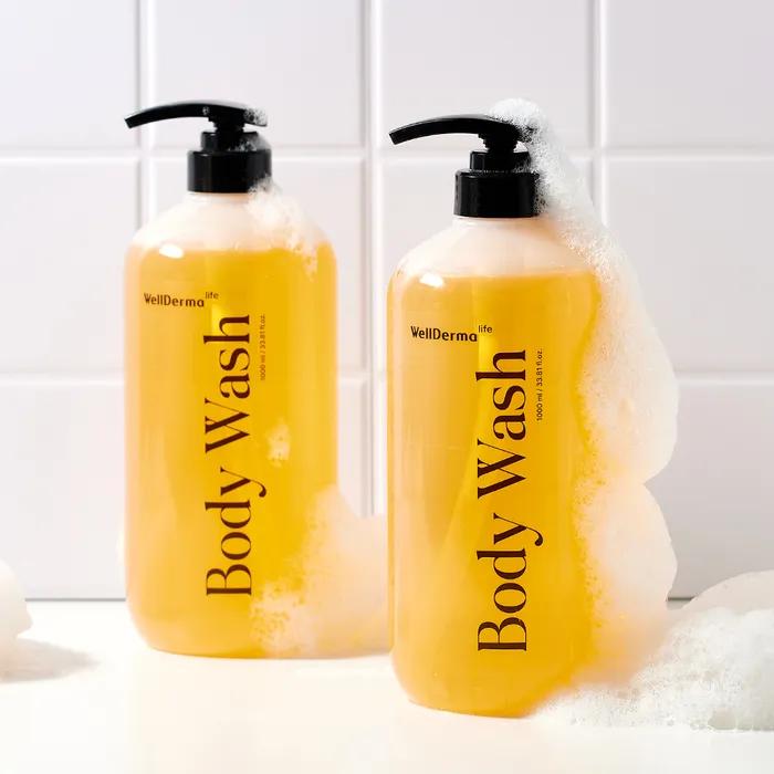 НОВЫЙ гель для душа Wellderma Life Lemon Tree 1000 мл