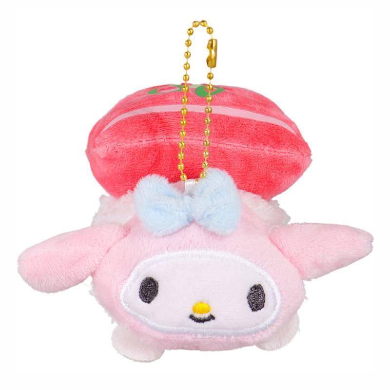 Очаровательная японская плюшевая игрушка Sanrio My Melody Суши, мягкая и приятная для объятий, кукла 20 см