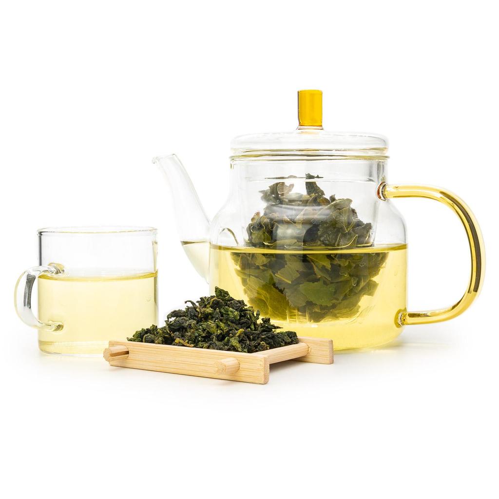 Chinese Tieguanyin Oolong Tea Clean Aroma Green Leaf 500g