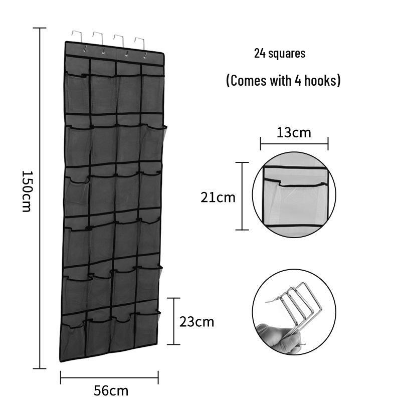 Наддверная сумка-органайзер для обуви на 35 отделений с крючками