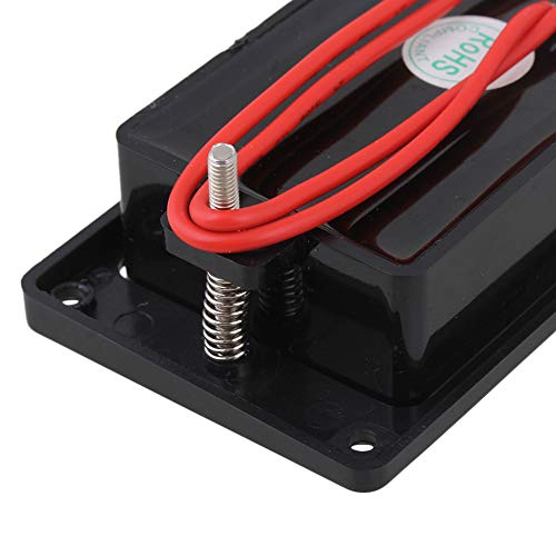 Yibuy Черный Запечатанный Хамбакер с Двойной Катушкой, Комплект Звукоснимателей для Электрогитары