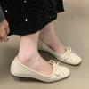 Fashion Bow Fashion Women Flats Marie Jane Shoes New Trend Shallow Sandals 2025 Summer Designer Casual Cozy Walking Loafers Shoes Mujer