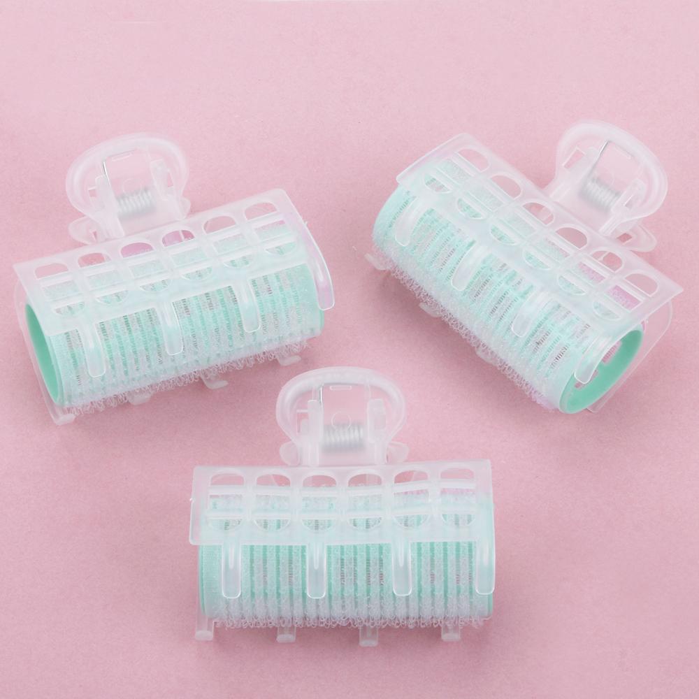 3 шт./пакет пластиковые бигуди для волос челка бигуди самоклеящиеся маленькие заколки для волос красота женские бигуди парикмахерские инструменты для укладки