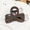 Matte Bow Large Hair Claw Crab Korea Women Solid Acrylic Hair Clips Hairpins Girls Ponytail Hair Accessories Barrettes Headbands
