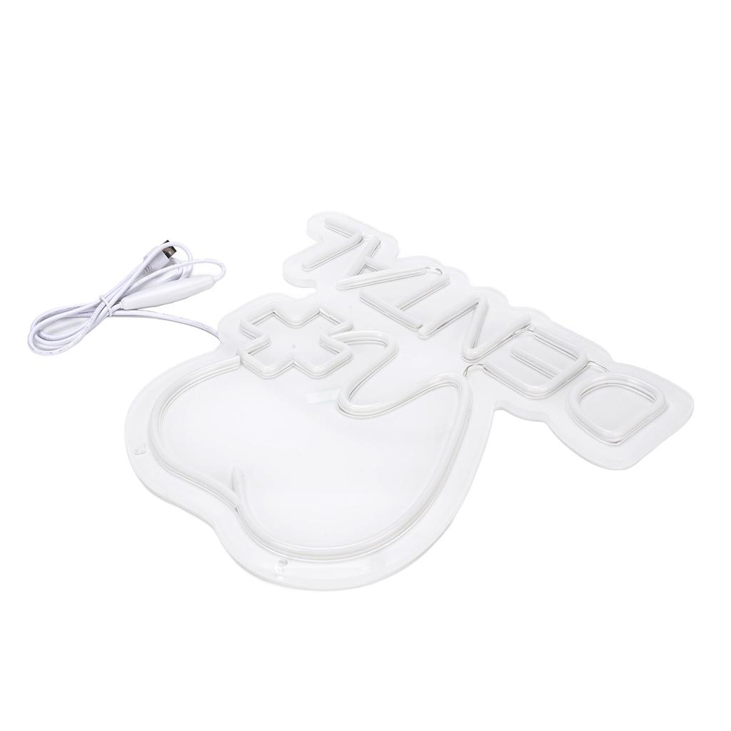 Светодиодная неоновая вывеска с регулируемой яркостью, акриловая панель, светодиодный декор для тематической вечеринки, питание от USB