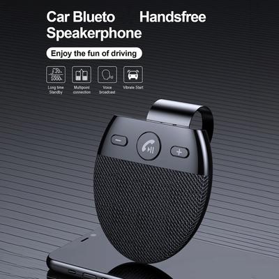Автомобильная громкая связь Handsfree Bluetooth Автомобильная громкая связь Многоточечная громкая связь с автоматическим включением/выключением Всенаправленный микрофон Цифровой усилитель