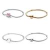 Pandora Heart Shape Crown Clasp Bracelet In Rose Gold Stylish And Durable Gift