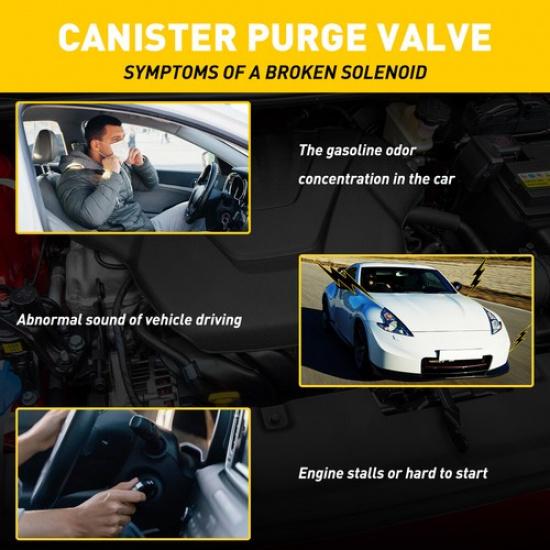 Vacuum Switch Valve Vapor Purge For Toyota Camry 90910-12276 Solenoid Scion XA K