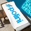 P-Polini-I LOGO luxury Towel Large Quick-Drying Microfiber soft Beach Towel for Travel Fitness Sauna Bathing Camping